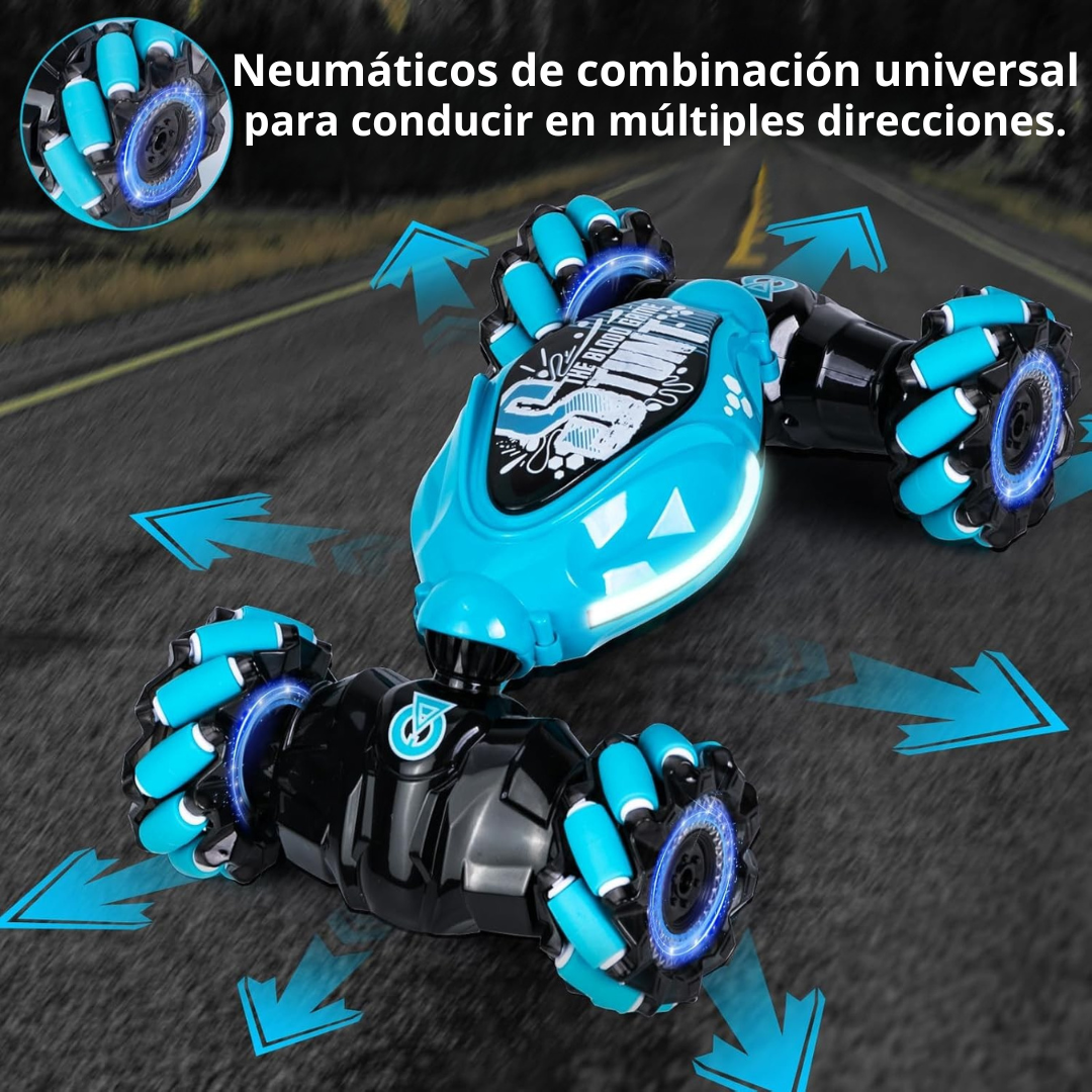 Coche Teledirigido con Sensor de Gestos y Acrobacias