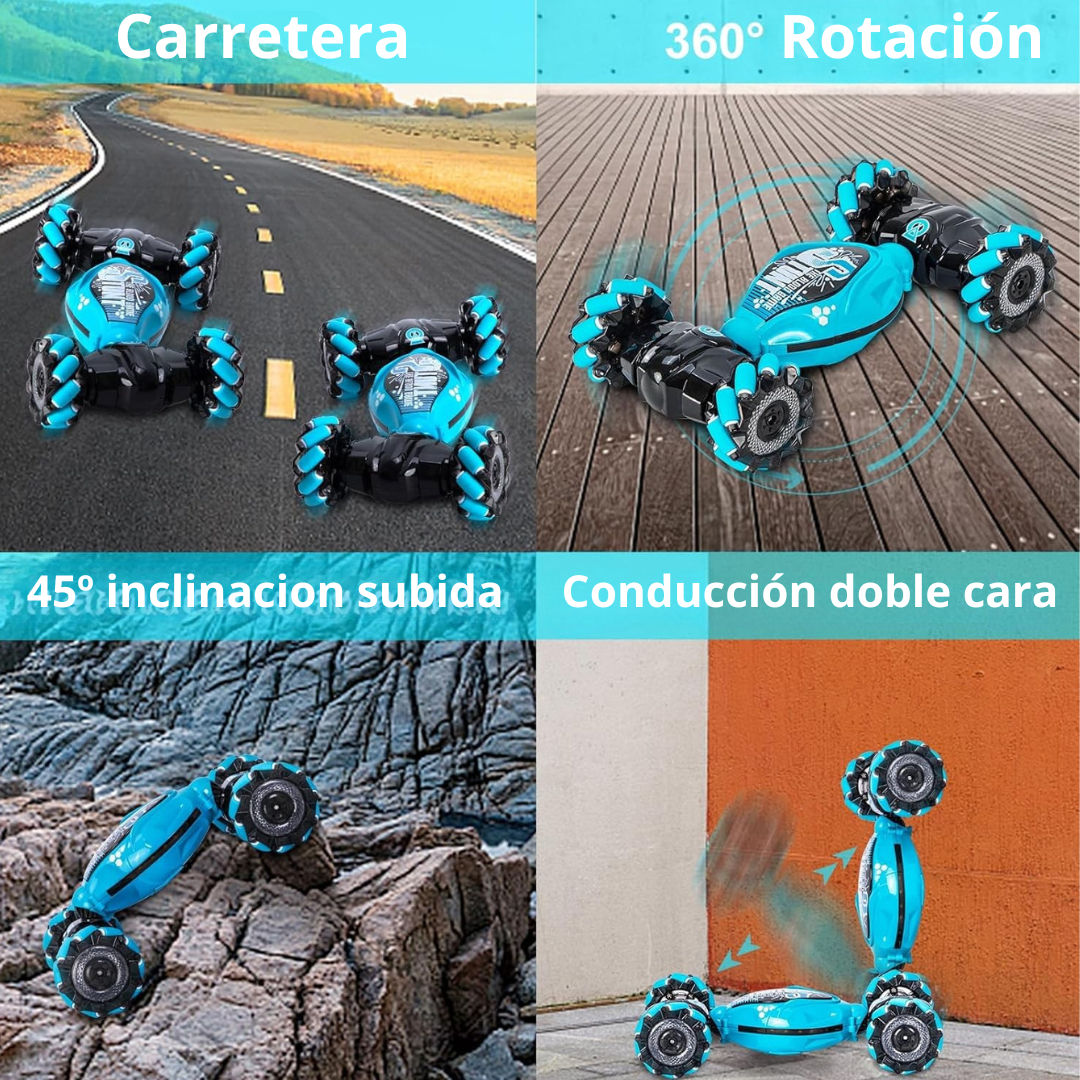 Coche Teledirigido con Sensor de Gestos y Acrobacias