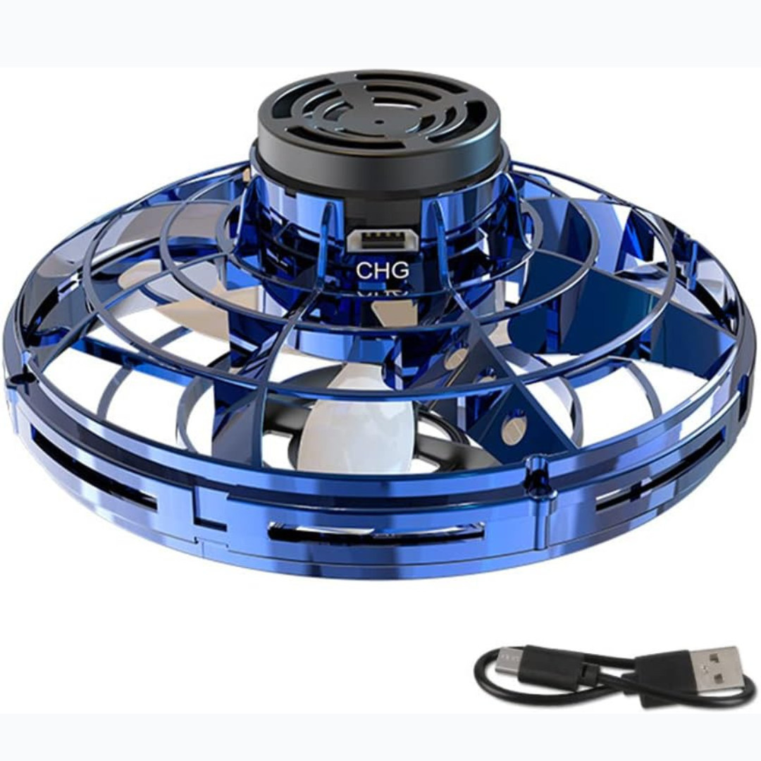 OVNI Volador con Luz Spinner