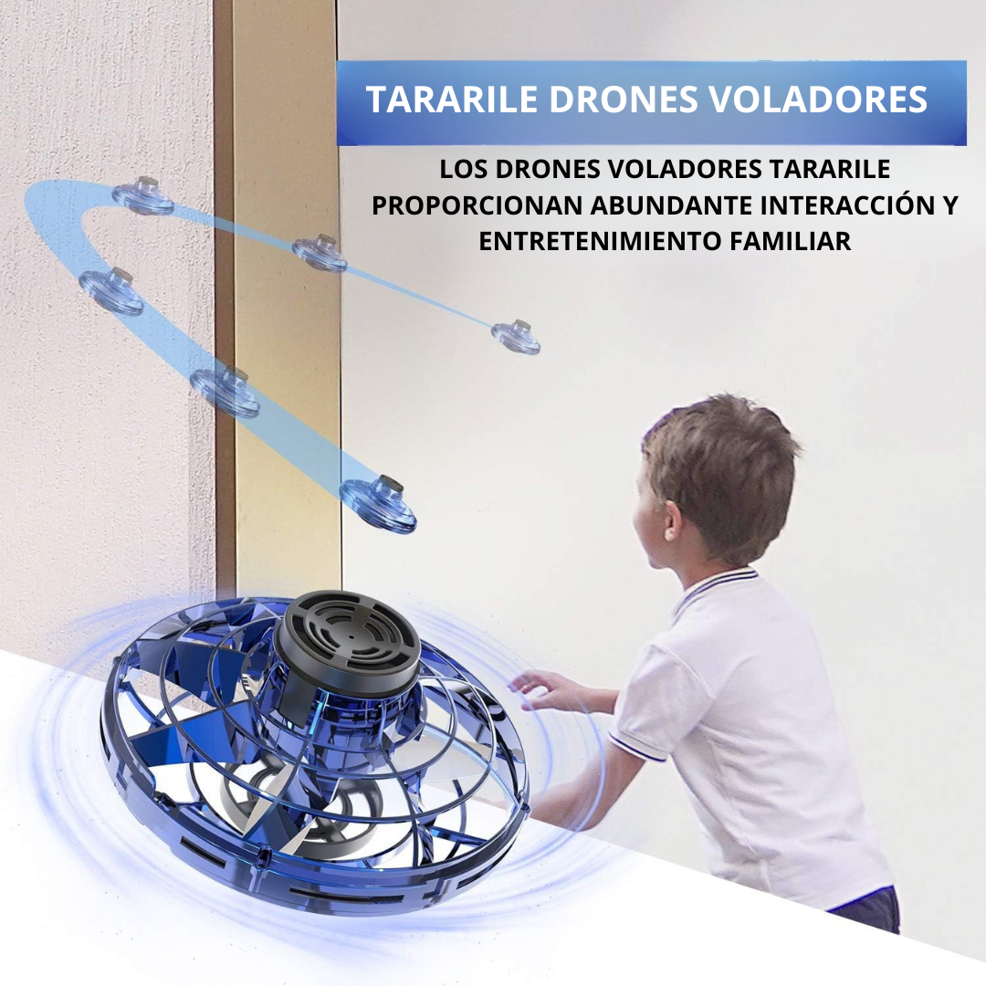 OVNI Volador con Luz Spinner