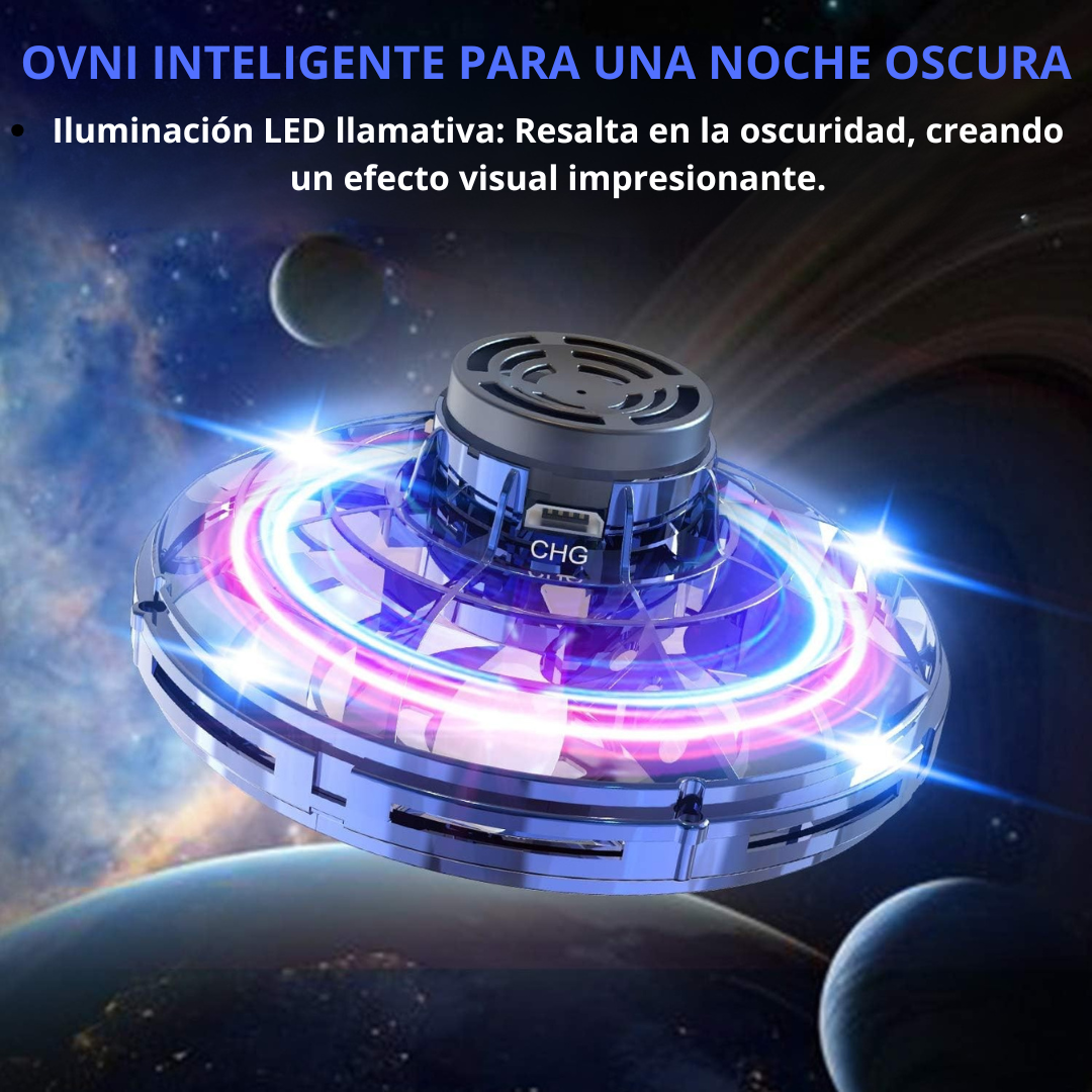 OVNI Volador con Luz Spinner