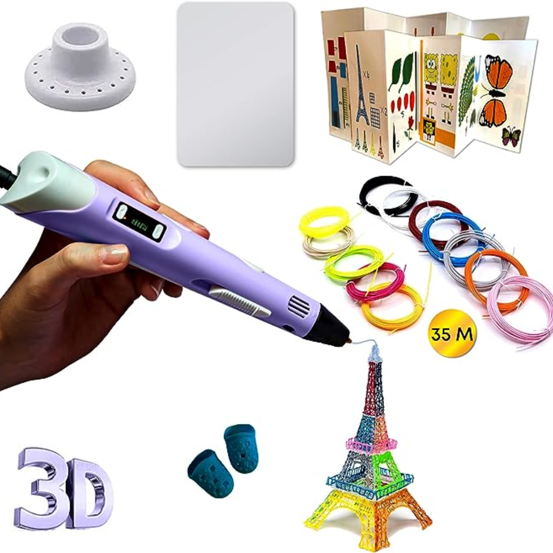 Bolígrafo Impresora 3d Pantalla Led