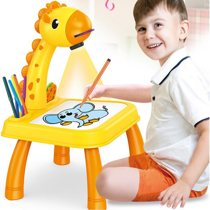 Mini Escritorio de Aprendizaje para niños pato-amarillo