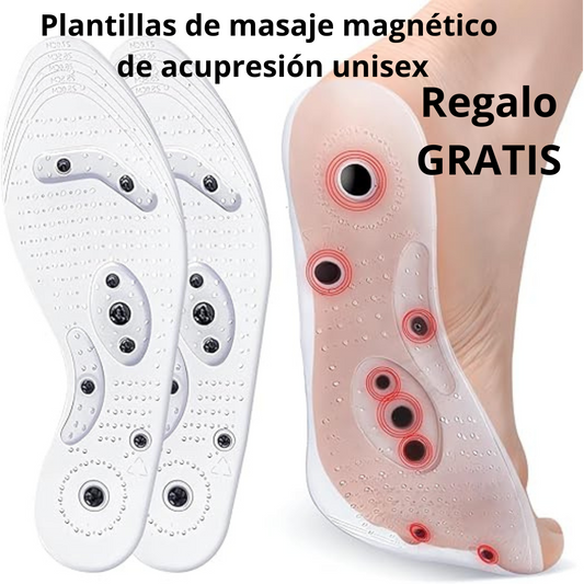 Plantillas de masaje magnético de acupresión unisex