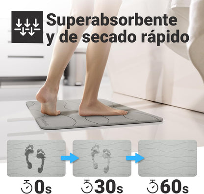 Alfombra de Baño de Piedra Diatomita