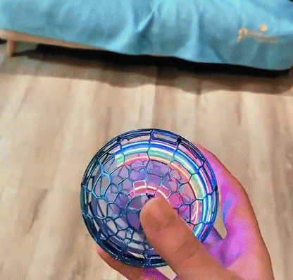 Dron bola voladora-control con la Mano